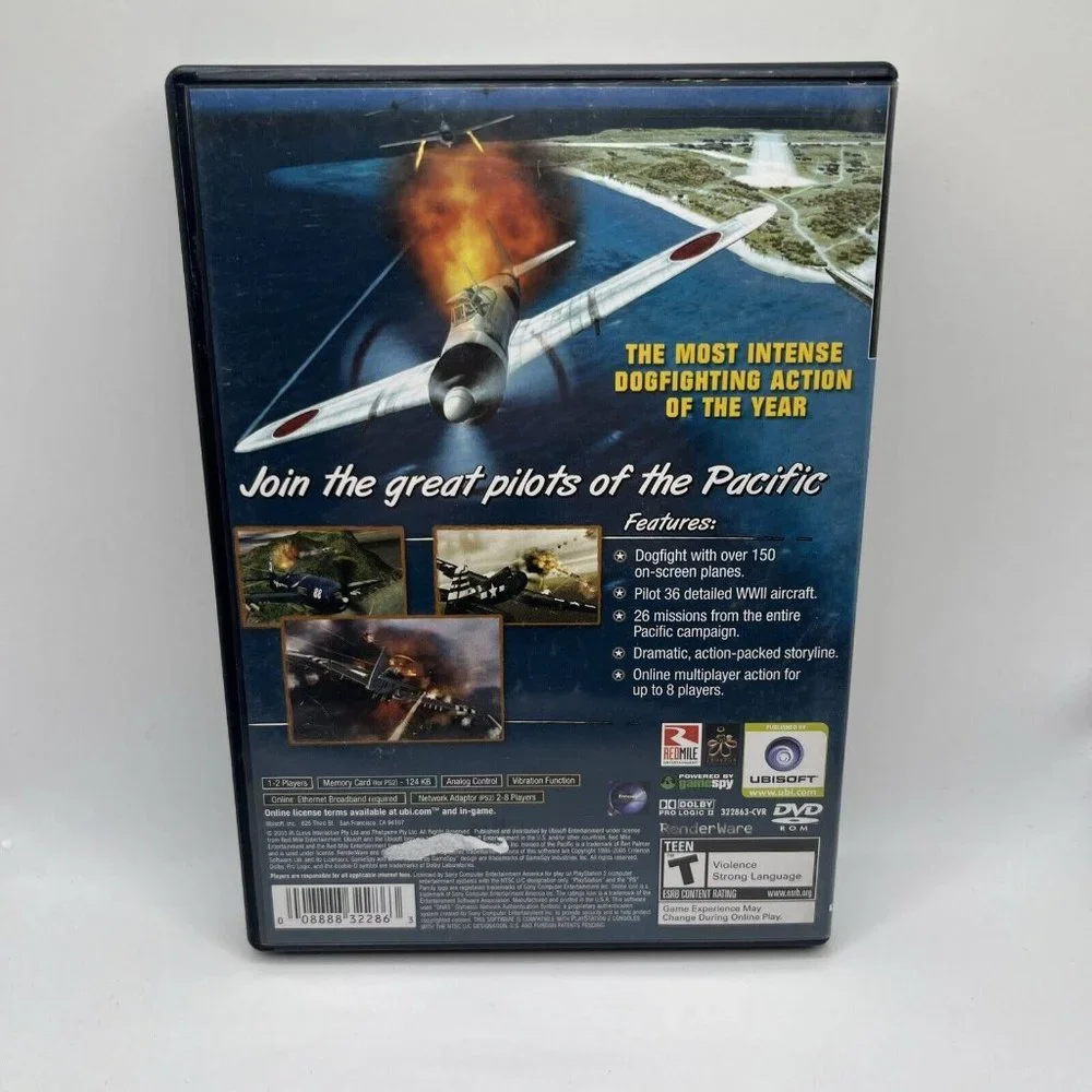 Heroes Of The Pacific for PlayStation‎ 2 PS2 *Complete & Tested*